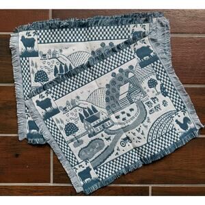 Vintage Kent Farmland Placemats x 4